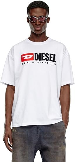 Diesel T-BOXT- Camiseta Patch Logo